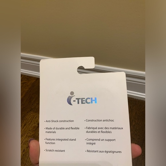 ITECH Shock Resistant Smartphone Case With Stand Blue Iphone 13 Pro BRAND NEW - Picture 4 of 4